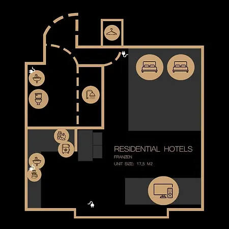 Апартаменты Residential Homes Franzen